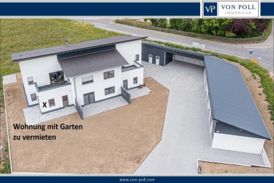 3-Zimmer Neubauwohnung mit Garten