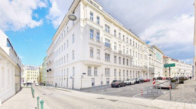 ++NEU++ Seltene Gelegenheit: 192 m² Stilaltbauwohnung nahe Park – unbefristet vermietet! Prächtige Liegenschaft beim Ebner-Eschenbach-Park!