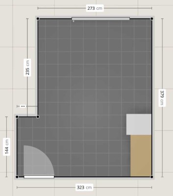 Stilvolle 1-Raum-Hochparterre-Wohnung (14m²) in Münster in der Nähe Düesberg-Park