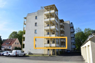 Gut gelegene Erdgeschosswohnung mit Balkon
