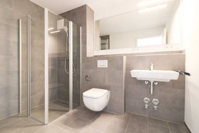 *ERSTBEZUG* Lichtdurchflutete Etagenwohnung mit sonnigem Balkon und hochwertiger Ausstattung!