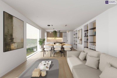 Top 1 im „frechen FRANZ!“ – Wohnen oder Arbeiten mit großzügiger Terrasse im Erdgeschoss