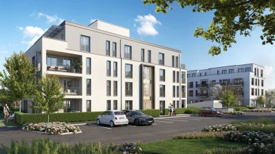 ++ Neubau im Zentrum von Aichach: 1,5-2-Zimmer-Wohnung ++