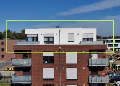 Stilvolle 3-Raum-Penthouse-Wohnung mit gehobener Innenausstattung mit Balkon in Kamp-Lintfort