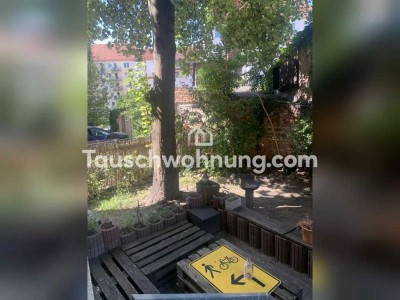 Tauschwohnung: Zentrum nahe Wohnung mit eigenem Garten