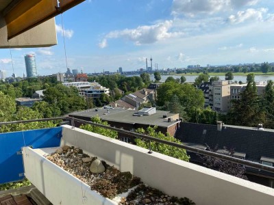 Traumhafter Blick über Düsseldorf 2-Zimmer Apartment