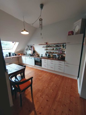 Gepflegte 3-Zimmer-Maisonettewohnung mit Gartenhaus in Solingen-Mitte