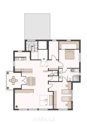 Zuhause mit Weitblick – Stilvolles Penthouse im Zentrum von Kössen