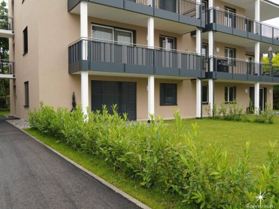 ERSTBEZUG: 2 Zimmer Wohnung mit Garten in Villach. Zentrumsnah und ruhig.