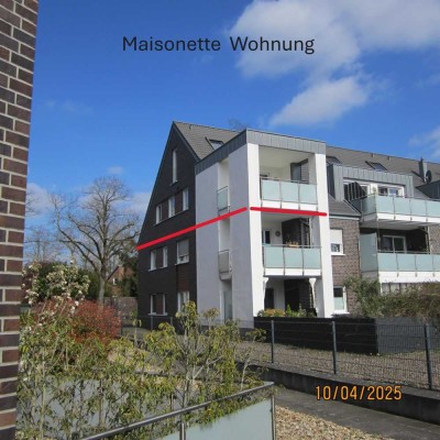 Attraktive 3-Zimmer-Maisonette-Eigentumswohnung mit Garage in Bocholt -Provisionsfrei!