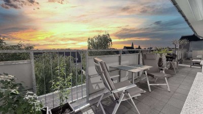 Exklusives Penthouse mit Rheinblick – Wohnen über den Dächern von Köln-Niehl