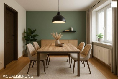Attraktive 4-Zimmer-Wohnung mit großzügigem Schnitt und Loggia