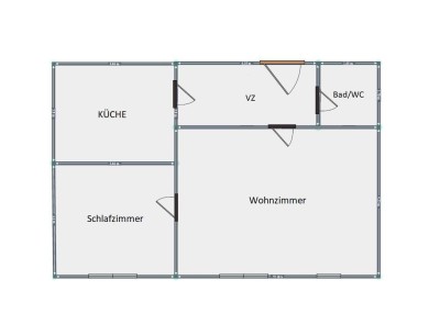 Provisionsfreie helle 2-Zimmer Stadtwohnung! PRIVAT!