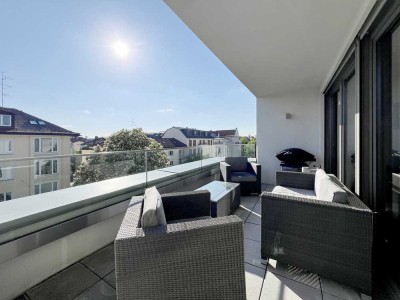 Penthousefeeling - Luxuriöse 4-Zimmer-Wohnung in Toplage am Kaiser-Ludwig-Platz