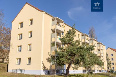 Geräumig und Stilvoll wohnen: 4-Raumwohnung mit Balkon