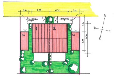 Donnbronn: Die ersten beiden Häuser sind bereits im Bau - unser vielfach bewährtes Effizienzhaus 55