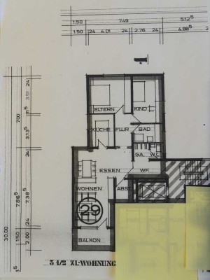 Stilvolle 3,5-Zimmer-DG-Wohnung mit Rundumblick und Einbauküche in Winterbach