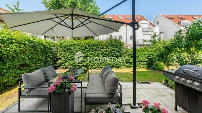 Gartenfreude trifft Raumgefühl – außergewöhnliche Maisonettewohnung mit Terrasse und viel Platz
