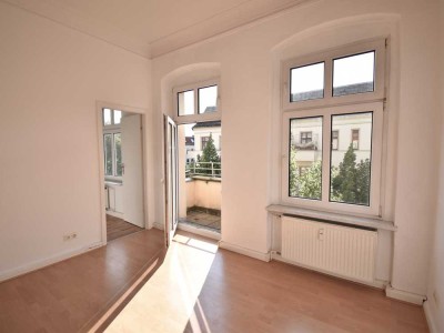 Bezugsfrei! Sehr helle, ruhige 1-Zi-Wohnung nahe Bänschpromenade mit Balkon