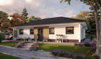 Der Bungalow mit dem charmanten Walmdach - stufenlos glücklich sein im Bungalow 110