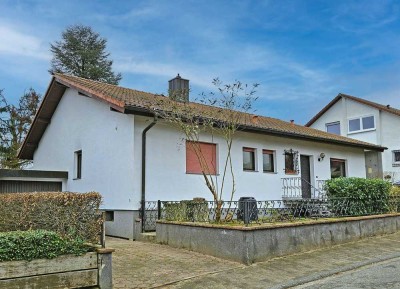 Gemütlicher Bungalow in ruhiger Sackgassenlage in Wiesloch-Baiertal