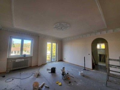 Altbauwohnung mit Siebengebirgsblick und Stuckdecken