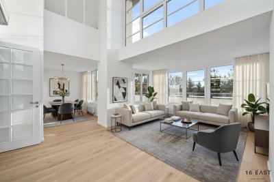 Exklusive 5-Zimmer-Maisonette-Dachgeschosswohnung mit 3 Terrassen, traumhaftem Fernblick &amp; Tiefgarage – Erstbezug nach Sanierung