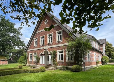 Mehrgenerationenhaus, Alters-WG oder wohnen und arbeiten - traumhaftes Juwel bei Sittensen