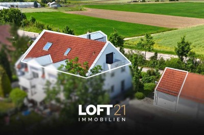 ** Tolle 2-Zimmer Wohnung mit zwei Balkonen in sehr beliebter Wohnlage - Etting **
