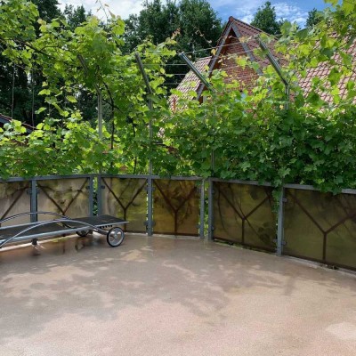 Geräumiges Einfamilienhaus in erstklassiger Wohngegend mit herrlichem, unverbautem Blick ins Grüne –