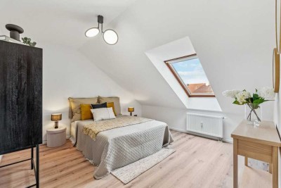 Neubezug - Exklusive 5-Zimmer Maisonette-Wohnung im 3. OG mit Balkon in Mannheim-Käfertal