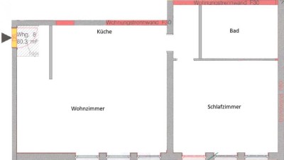 Ansprechende 2-Zimmer-EG-Wohnung in Löhne