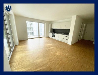 WILLKOMMEN daheim! 4 Zimmer - Eck-Balkon + Blick ins Grüne, Erstbezug, Einbauküche, Gäste-WC, Aufzug