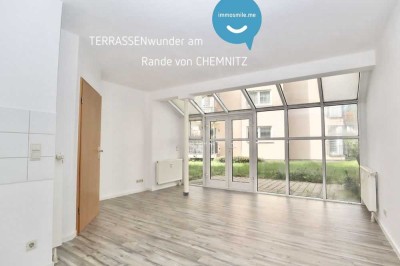 2-Raum • mit Terrasse • am Rande von Chemnitz • jetzt kaufen und vermieten • Kapitalanlage