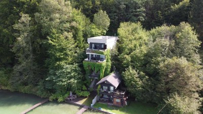 Wörthersee - Sekirn: Bezaubernde Seeliegenschaft mit traumhaften Ausblicken | Wörthersee - Sekirn: Charming lakeside property with breathtaking views