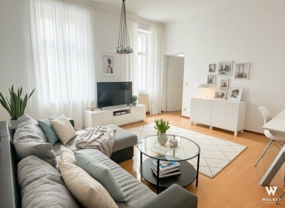 Ruhige Altbauperle: Charmante 2-Zimmer-Wohnung mit Innenhoflage nähe WU