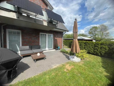 Helle 3 Zi. Erdgeschosswohnung mit Garten und 2 Terrassen