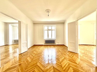 Traumhaft renovierte 145qm Altbauwohnung mit Klimaanlagen und Balkon nahe Schloss Schönbrunn/Zentrum Hietzing