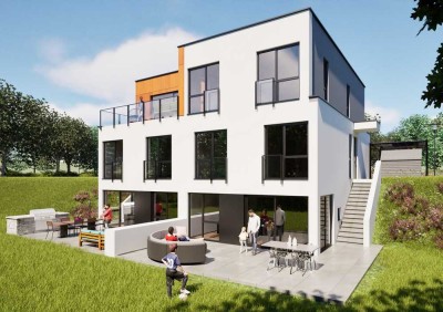 Neubau Souterrainwohnung 2 mit Garten  in Wuppertal-Toelleturm
