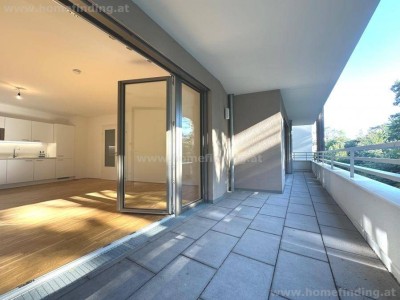 mit Grünblick: westseitige Loggia/Balkon, Garage möglich - befristet
