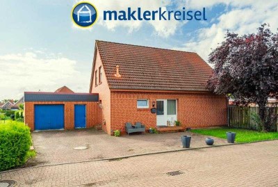 Weener: Gepflegtes Einfamilienhaus mit Garage in ruhiger Wohnlage