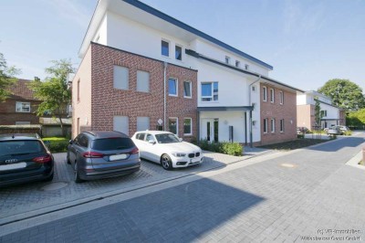 Zentral gelegene 2-Zimmer-Erdgeschosswohnung mit Einbauküche und Terrasse