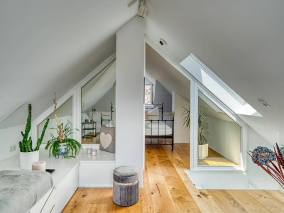 Penthouse mit rundum Blick im Zentrum