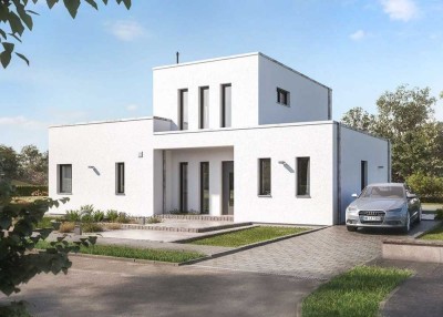 Architektonisches Statement mit Raum für Leben