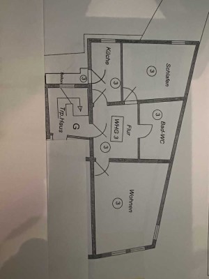 Sofort frei, charmante 2-Zimmer-Altbauwohnung im Herzen von Calw