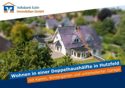 Gepflegte Doppelhaushälfte in Hutzfeld mit Feldblick und Garage