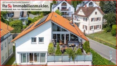 Hier wird Wohnen zum Genuss - Wohnung mit Kamin & Sonnenterrasse