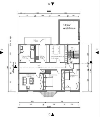 Moderne , attraktive 4-Zimmer-Wohnung in Steinbach mit Badewanne und Dusche