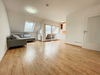Helle 3-Zimmer Maisonnette-Dachgeschosswohnung (provisionsfrei)