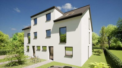 Top moderne KfW 40 NH DHH mit Terrasse und großem Garten in guter Lage von Rodgau!